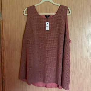 Lane Bryant Sleeveless Blouse (NWT)
